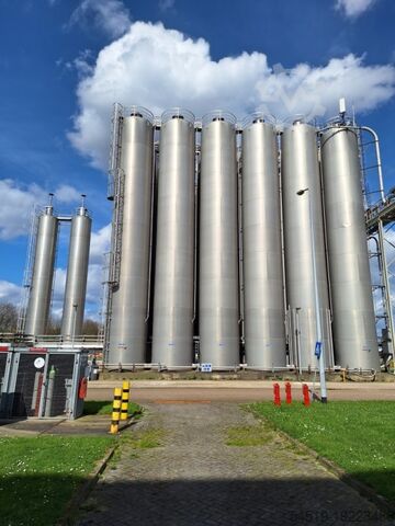 24 x 190 м³ силоса из алюминия ø 3500 Ellimetal 