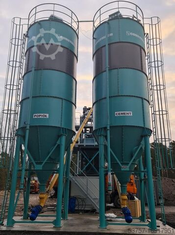 75-тонный силос для цемента (силос для бетона) 75 ton cement silo (Concrete silo) 75 ton cement silo (Concrete silo)