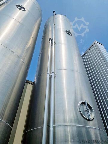 Двухкамерный силос Siloanlagen Achberg PP- oder PE-Granulat