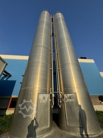 1 x 120 м³ алюминиевый силос / силос для хранения Zeppelin 