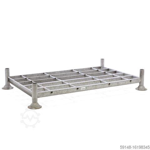 Поддоны с подставками б/у, мобильная рама, качество B, с повреждениями, Д: 2030, Ш: 1185, В: 310 Kruizinga 98-6613GB-B