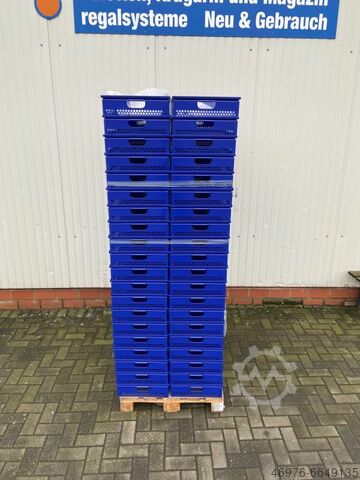 Ящики для штабелирования Ящики для хранения Металлический ящик SSI Schäfer Traka 14-6 / 80 Stück / Abm.: 600 x 400 x 120 mm (LxBxH)