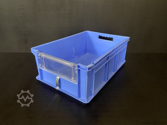 Штабелируемый ящик SSI Schäfer EF 6220 D11 Sichtlagerkiste Stapelbehälter 600x400