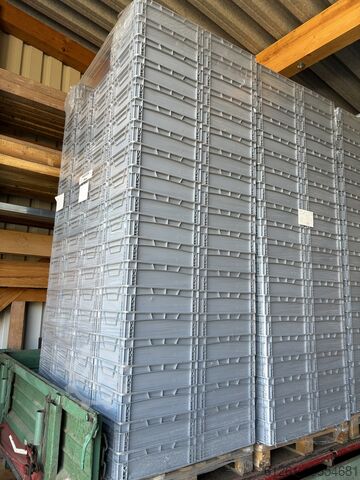 Ящик для хранения штабелируемый KLT с крышкой TBA 400x300x120