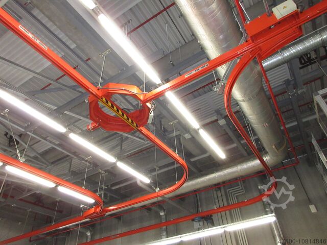Козловой кран Кран с навесом Кран для зала Кран Demag KBK2-R Weiche Schwenkscheibe KBK 2 II KBK2 125 250 500 1000KG