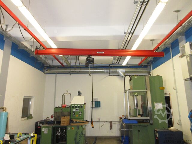 Навес для крана Крытый кран Крановая полоса Demag Portalkran KBK 250KG KBKI/II KBK1/2 8x4m 250Kg DC Kettenzug