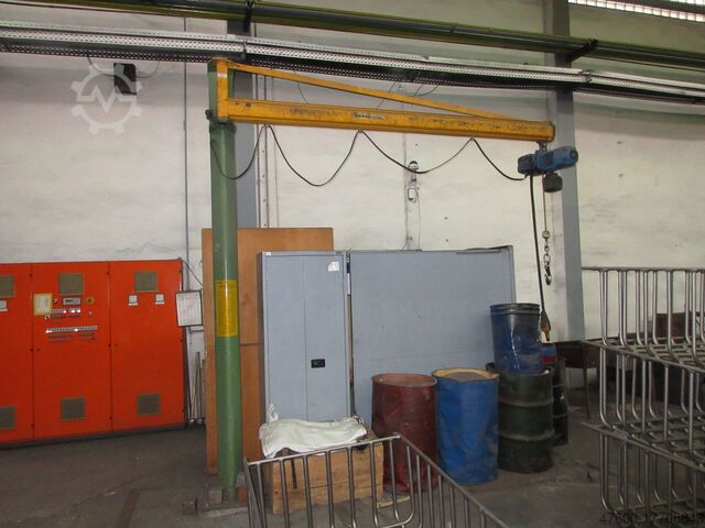 Кран со стрелой на опоре Кран с поворотной стрелой Цепная таль Demag KBK Kran Drehkran Hallenkran L 3m Demag KBK2 500Kg + PK 2 Kettenzug