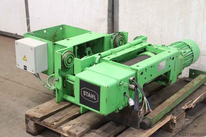 Крановая тележка с электрической канатной талью 1500 кг Stahl AS 2008-16  2/1