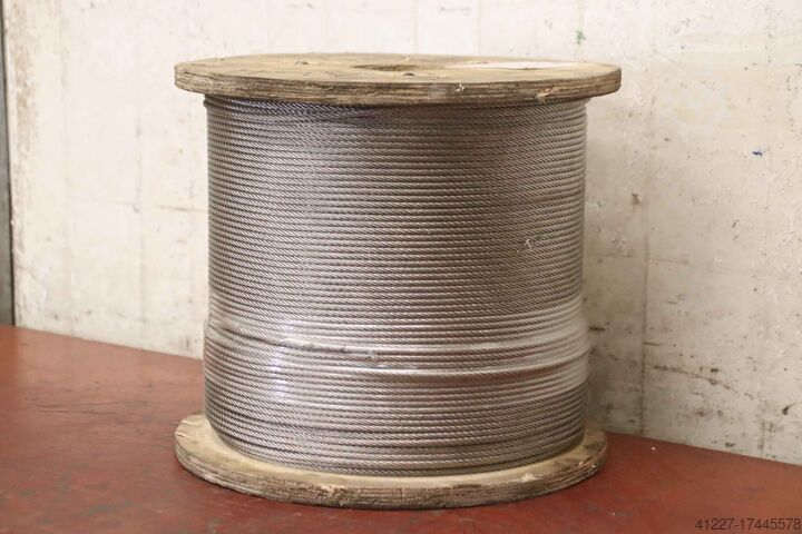 Трос из нержавеющей стали Крановый трос Ø 4 мм 500 м Edelstahl 7x19-4MM