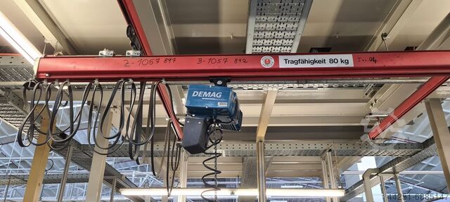Крытый кран 80 кг Навес для крана 2х3м DEMAG DCM-Pro 2 80 1/1 H2.8 V16/4