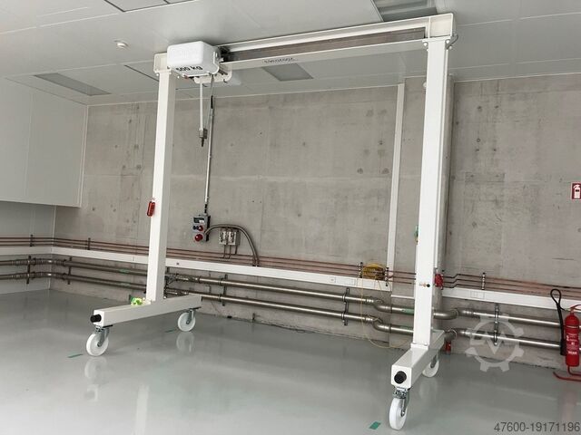 Навес крана Кран мостового крана Кран взлетно-посадочной полосы Радиостанция Altmann Portalkran Hallenkran Bockkran ELP05 Reinraum Labor Lebensmittel 500Kg