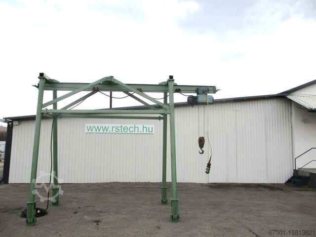 Козловой кран, крытый кран, краны BALCANCAR Portalkran Hallenkran Krane 1000 kg (3167)