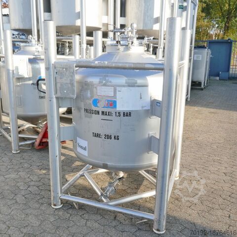 1038-литровые фармацевтические контейнеры под давлением из V4A  