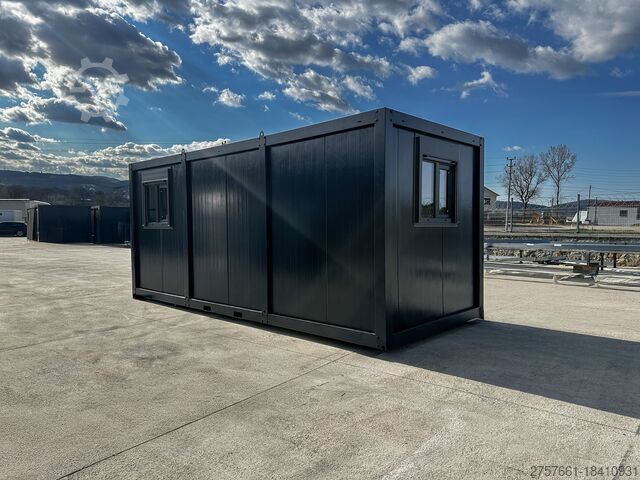 Офисный контейнер Wohncontainer / Bürocontainer / Baucontainer Modell BLACK