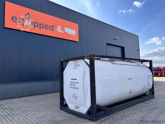 Контейнер для резервуара Singamas TOP: Food grade, 25.000L, foodgrade, insp. till...