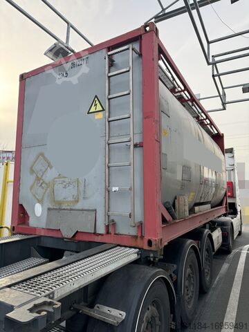 Контейнер для резервуара Consani 26.000 Lit V4A Heizung Iso ADR 2 x vorha