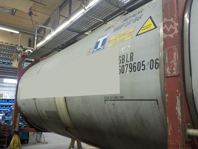 Контейнер для резервуара Van Hool 29.500 Liter Druckluftleitung ADR 8/26