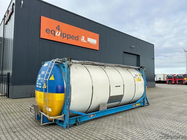Контейнер для резервуара Van Hool 20FT SWAPBODY 30.800L, UN PORTABLE, T7,  2,5Y i...