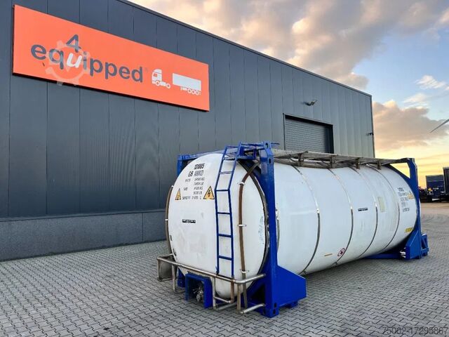 Контейнер для резервуара CPV 30.890L, steam heating, UN PORTABLE, T7, 5Y+CSC...