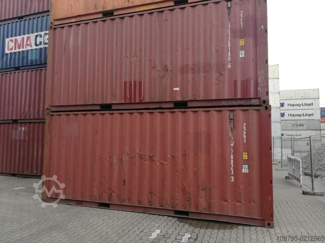 Морской контейнер Supreme HAMBURG 20-Fuß | See-/Lagercontainer | HAMBURG