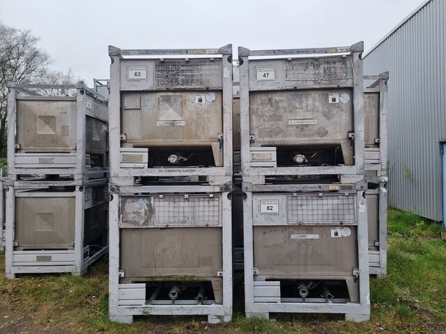 800L нержавеющая сталь транспортный контейнер IBC UCON Container System GmbH 