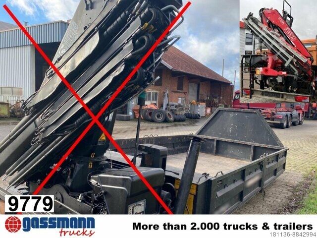 Контейнер с крюковым захватом  Abrollcontainer mit Kran, Fassi F120B.2.24, Funk