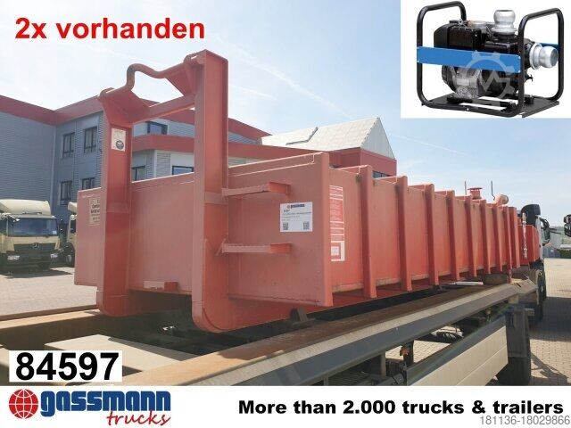 Контейнер с крюковым захватом  C.G. Containerbau Löschwasserabrolltank ca. 6500l