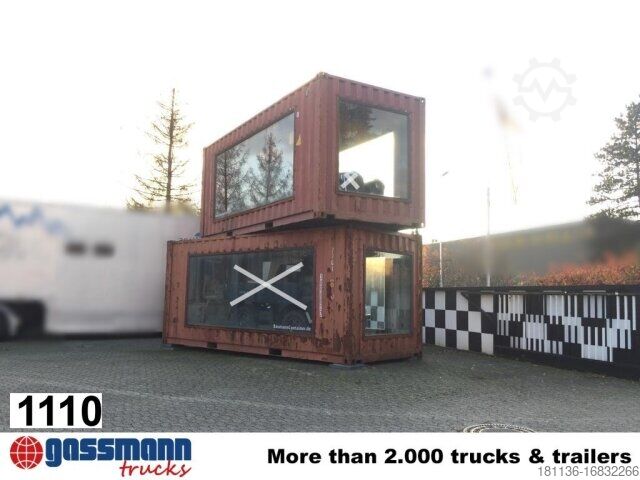 Контейнер с крюковым захватом  20' Container mit Glasfenstern - 2x vorhanden