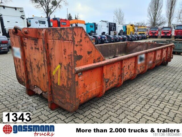 Контейнер с крюковым захватом  Alustahl S 20 D Abrollcontainer mit Flügeltür