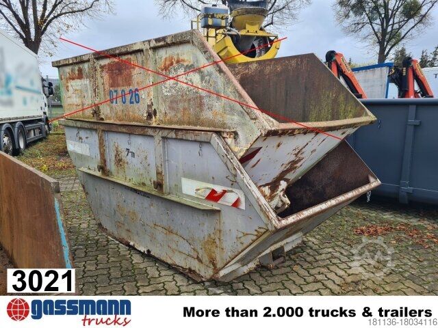 Контейнер с крюковым захватом  Absetzcontainer ca. 7m³ offen