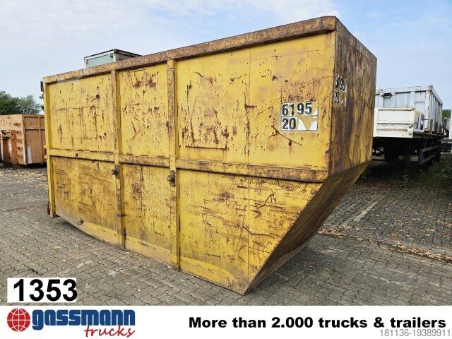 Контейнер с крюковым захватом  Absetzcontainer ca. 17m³ offen mit Flügeltüren