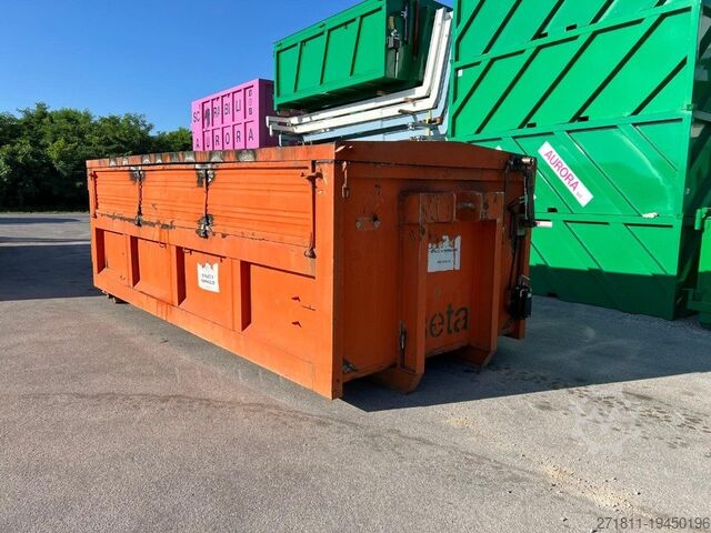Контейнер с крюковым захватом  CONTAINER SCARRABILE USATO CON COPERCHIO