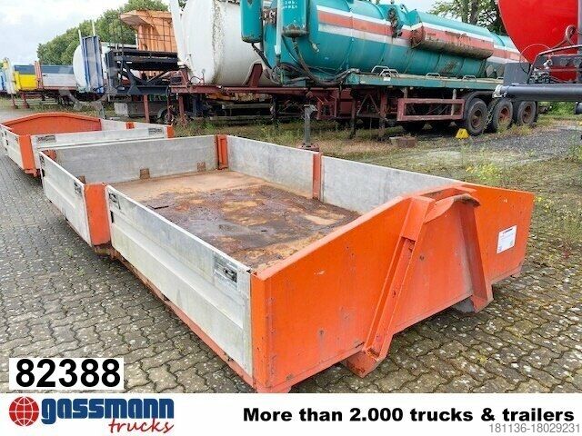 Контейнер с крюковым захватом  City-Abrollcontainer mit Alu-Bordwänden ca. 5m³