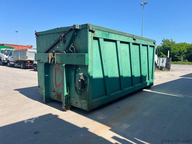 Контейнер с крюковым захватом  CONTAINER SCARRABILE USATO CON COPERCHIO