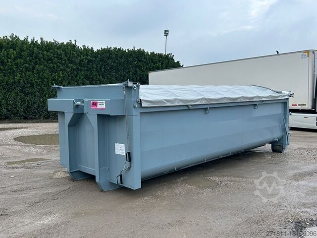 Контейнер с крюковым захватом  CONTAINER SCARRABILE PER INERTI CON COPRI SCOPRI