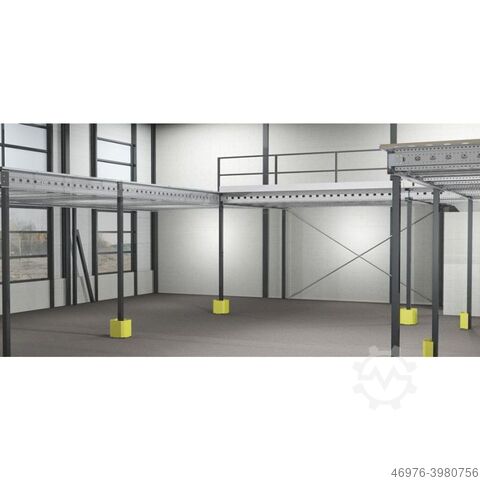 Платформа для хранения Eingeschossig / 4.000 x 15.000 mm Tragkraft: 500 Kg / m²