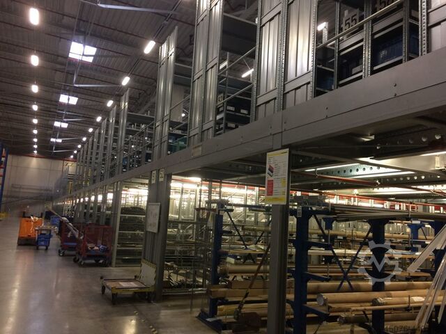 2 700 м² складская платформа Schäfer R3000 2-уровневая 2.700 m² Lagerbühne Schäfer R3000 2-stöc CAD Planung und Montage