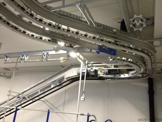 Подвесная конвейерная система с линейными направляющими... Schönenberger OMNIFLO Schönenberger Aluminium