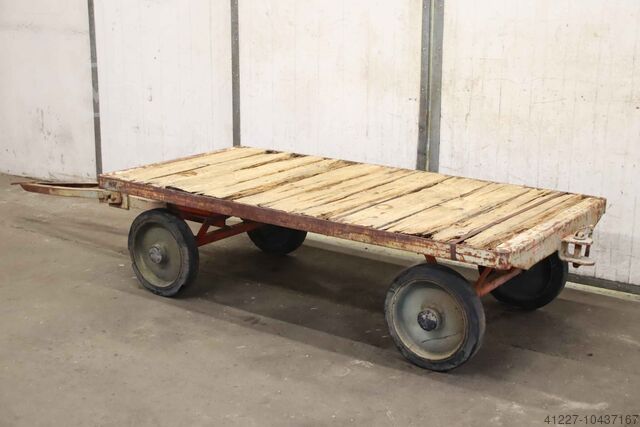 Сверхмощная транспортная тележка 3 тонны Kraft 2000/1000/H520 mm