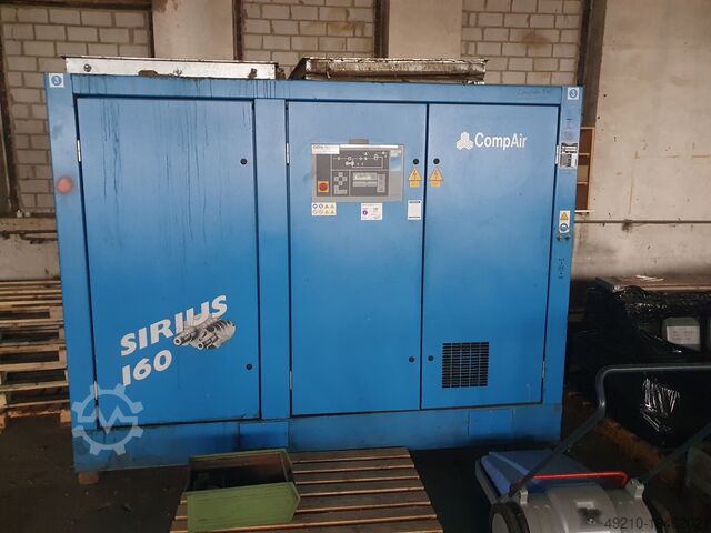 Винтовой компрессор CompAir Sirius 160/A