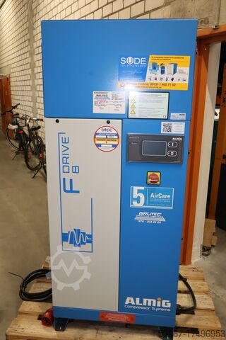 Винтовой компрессор переменной мощностью 7,5 кВт ALMIG F-DRIVE 8