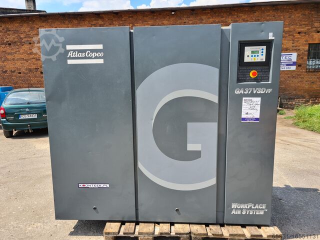 Винтовой компрессор Atlas Copco GA 37 VSD ff