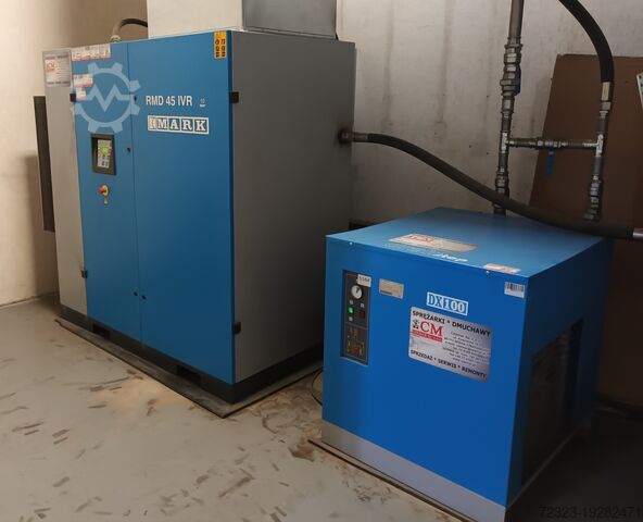 Винтовой компрессор Mark Compressors with Dryer RMD 45 IVR G7 + DX100