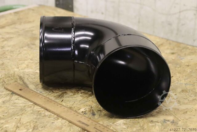 Изгиб трубы Mann 90°  Ø 150 mm