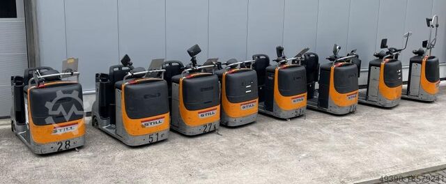 8 тягачей для логистических поездов, тягачи для логистических поездов, электротягачи, электропоезда STILL CX T