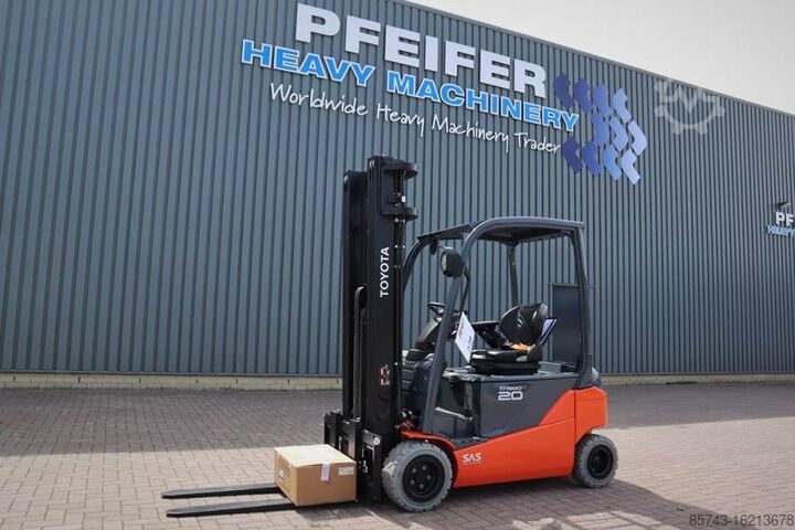 Вилочный погрузчик Toyota 8FBM20T Valid inspection, *Guarantee! Electric, 47