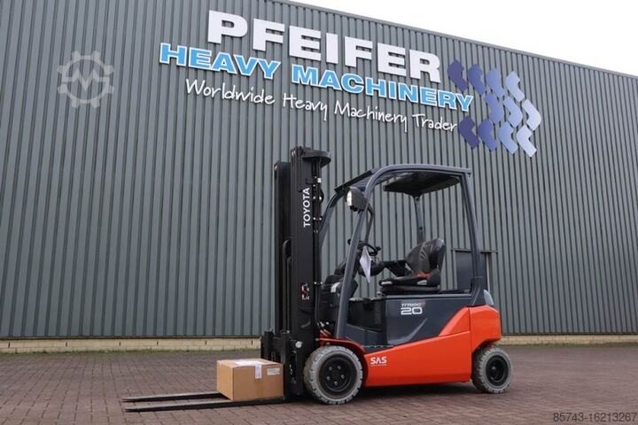 Вилочный погрузчик Toyota 8FBM20T Valid inspection, *Guarantee! Electric, 47