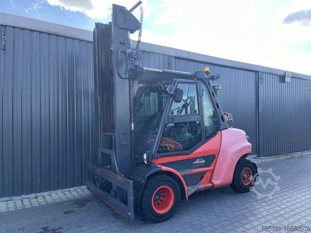 Вилочный погрузчик на сжиженном газе Linde H80T-03/900