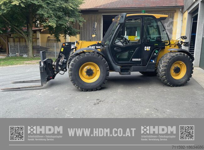 Телескопический погрузчик жесткий Caterpillar CAT TH408D