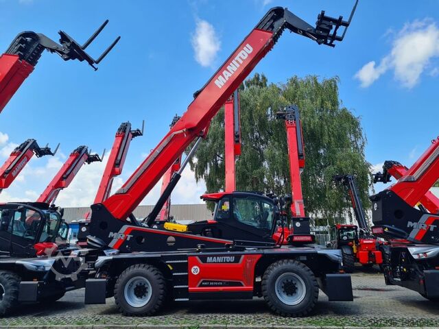 Телескопический манипулятор с возможностью поворота Manitou MRT3570 360°